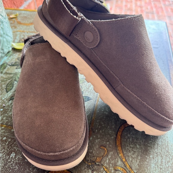 UGG Shoes - Ugg Woman’s Suede Goldenstar Clog Perfect Condition! Size 8